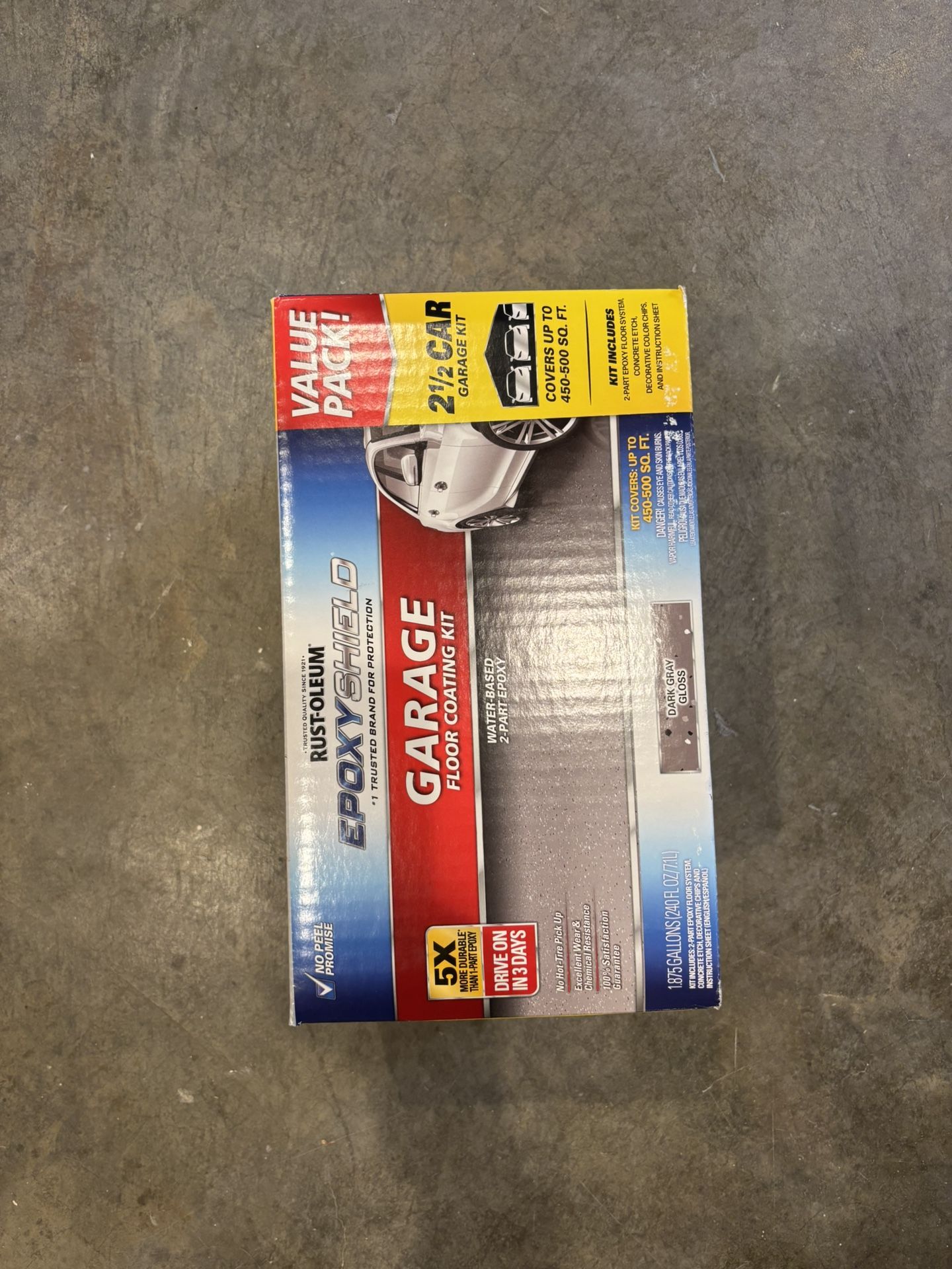 Rustoleum Garage Floor Kit—brand New