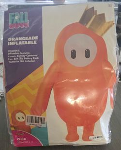 Kids Fall Guys Orangeade Inflatable