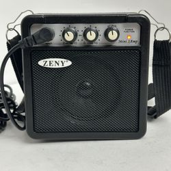 Zeny Mini 5 Guitar Amp, a portable amplifier designed for musicians on the go