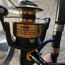 Fishing Reel And Rod Combo