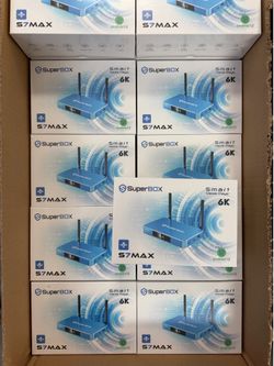 SUPERBOX S7 MAX S7 PRO S7 ULTRA VSEEBOX BLACKBOX SMART TV MEDIA PLAYER
