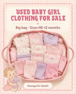 Used baby girl clothes