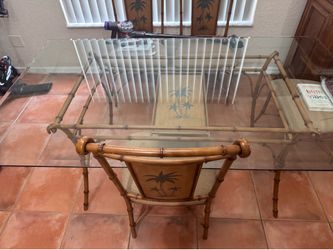 Kitchen table, matching coffee table, 5 chairs