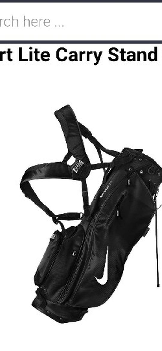 Lightweight Nike Golf Bag Clean