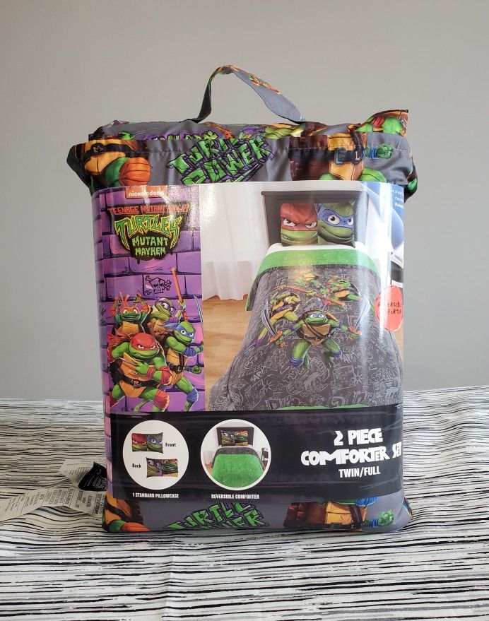 Teenage Mutant Ninja Turtles Comforter Set 2 Piece