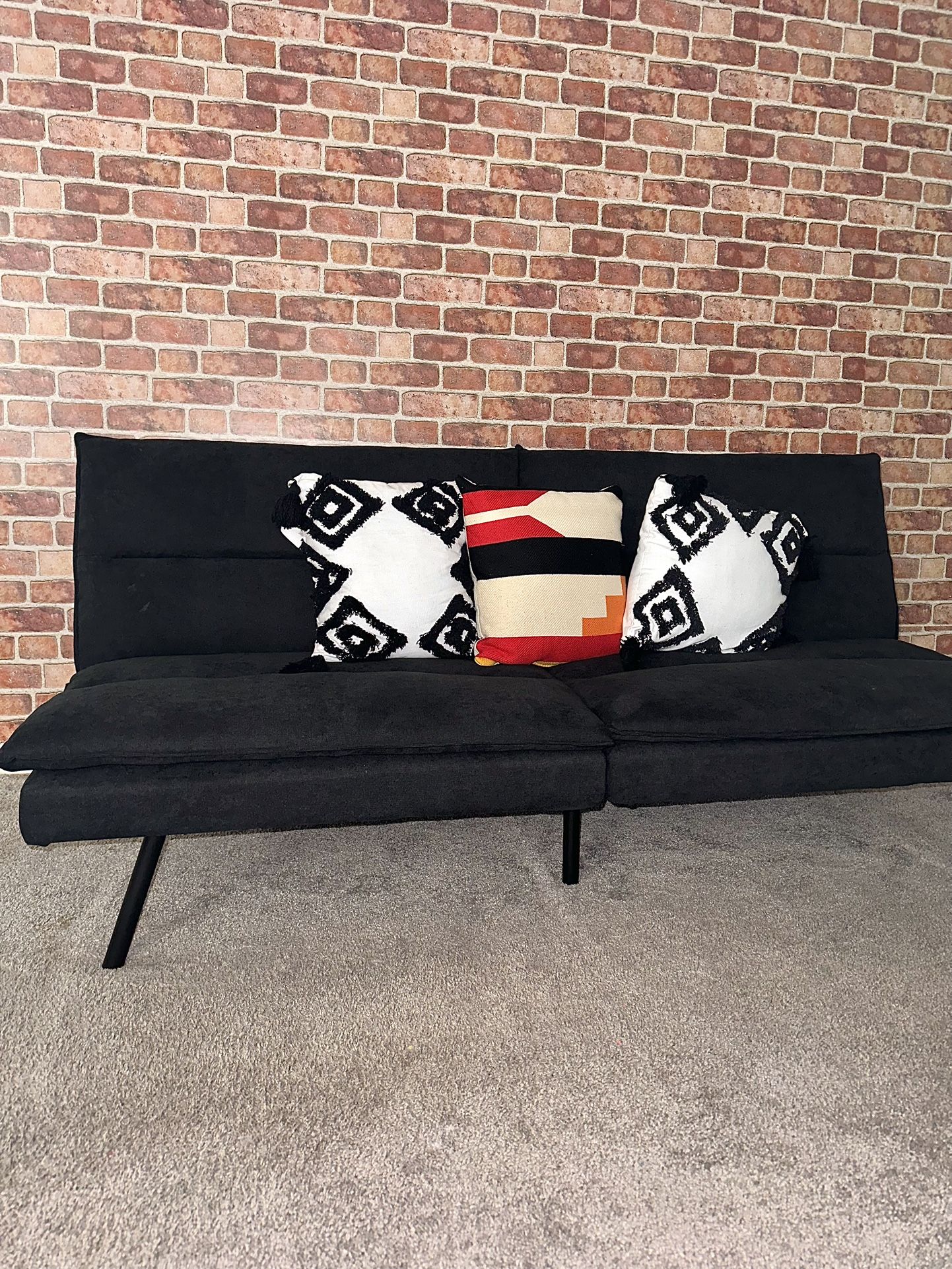 Black Sofa/ Futon