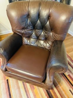 Chocolate Chesterfield Chair