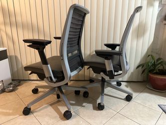 Latest version Steelcase Think V2 ergonomic office chairs