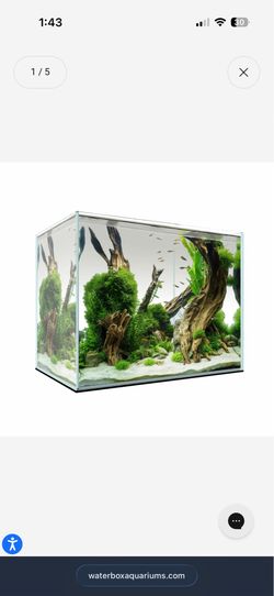 Freshwater Aquarium 5.8 gallons starter kit