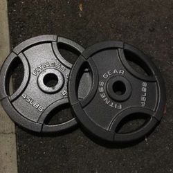 2-45lbs Olympic Style Weights. BRAND NEW