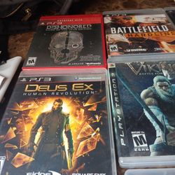 Playstation  3 Games 4.00 Each