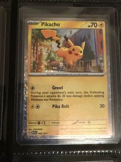 Pikachu 006/015