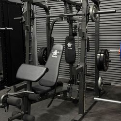 Brand NEW FREE DELIVERY SMITH MACHINE WITH BENCH