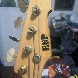 ESP Custom Bass With EMG’s 