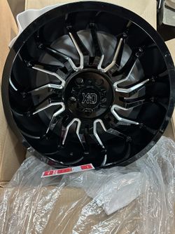 XD Series XD858 Tension 20x10 -18mm 5X127 Black Milled Wheel Rim 20" Inch