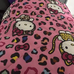 hello kitty twin blanket 