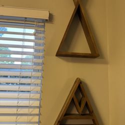 Wooden Wall Art / Shelf 