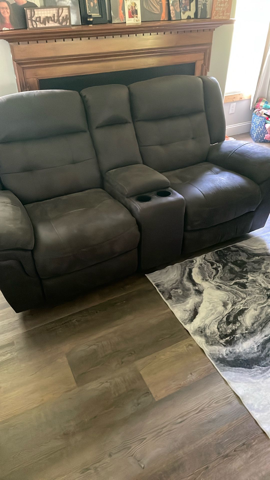 Duel Recliner Sofa