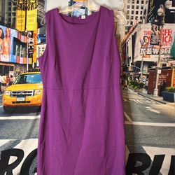 Purple Old Navy cotton dress