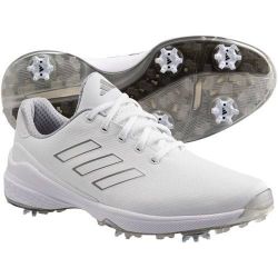 NEW 1427 adidas Men's ZG23 Golf Shoes, Footwear White/Dark Silver Metallic/Silver Me  $75 OBO