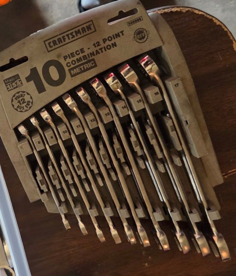 Craftsman Metric 12pt wrench set