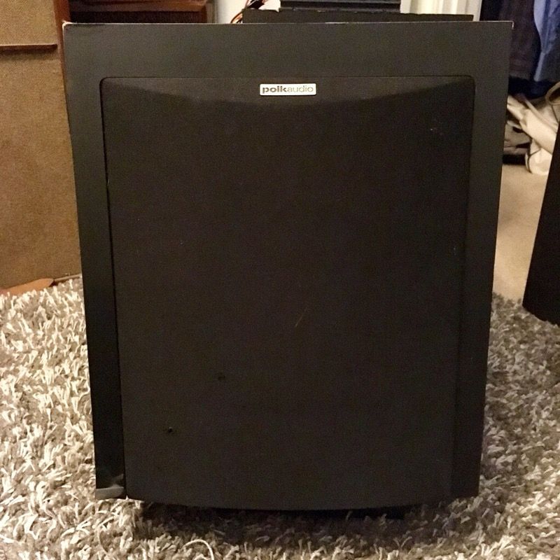 Polk audio rm10 subwoofer 110v
