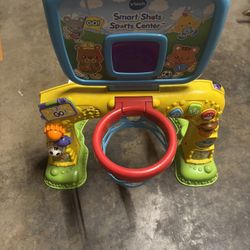 Vtech Smart Shot Soccer Goal And Basketball Hoop