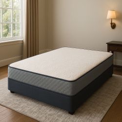 Brand New Queen Size Mattress 10” For Unbeatable Comfort! Also in Twin, Full & King. Wrapped in Plastic. Same-day Delivery.