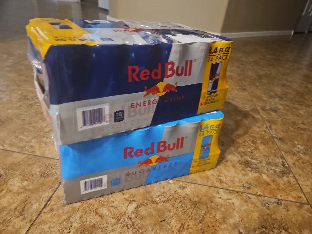 Unopened RED BULL Cases