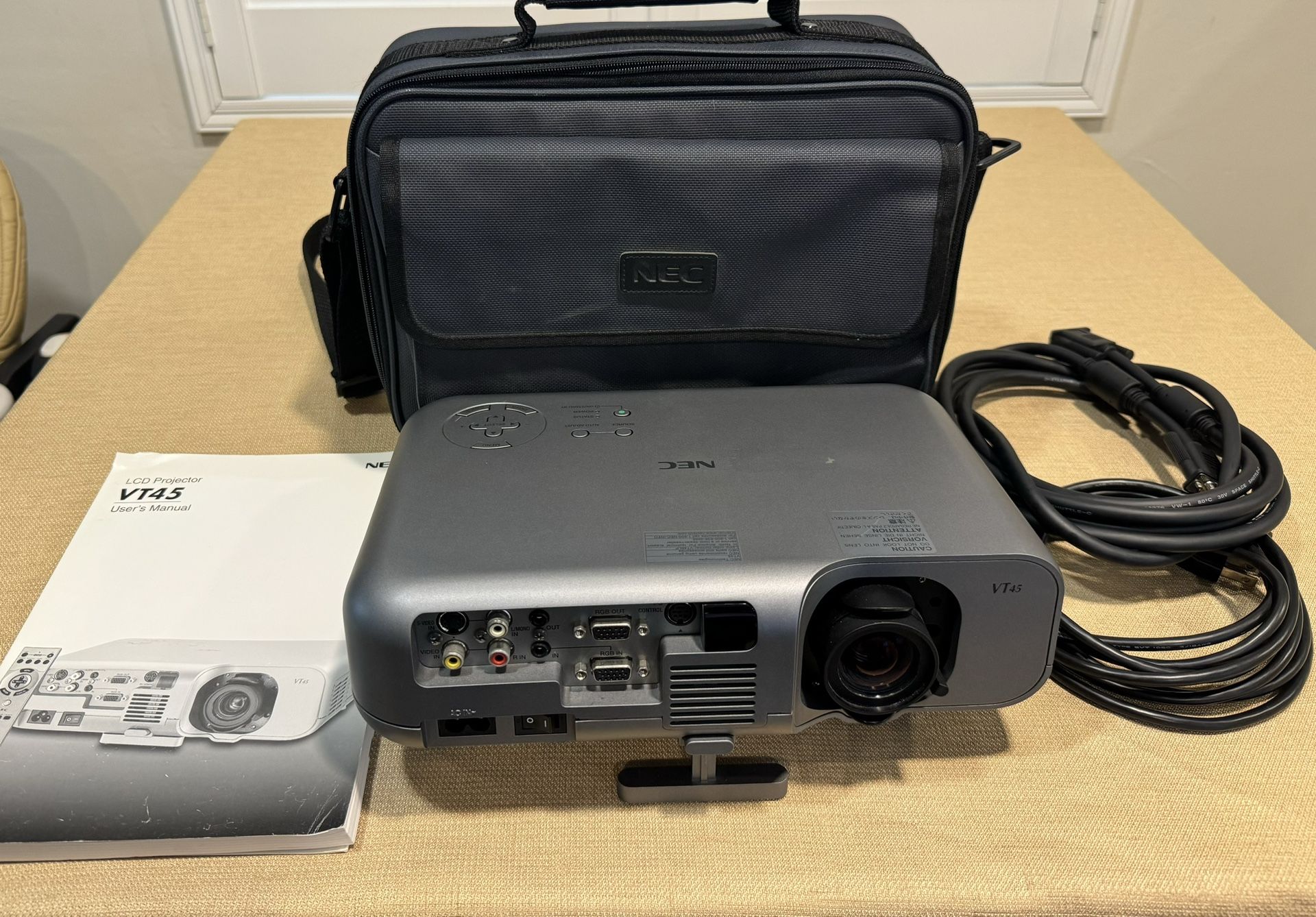 NEC VT45K Projector SVGA Portable Projector