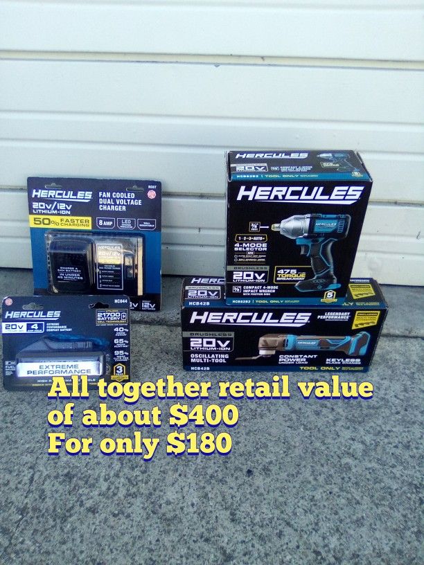 Hercules Power Tools Bundle for Sale in Stanton, CA OfferUp