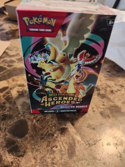 Pokemon TCG mega evolution Ascended Heroes booster bundle