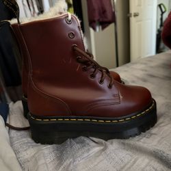 Doc Martens With Fur 