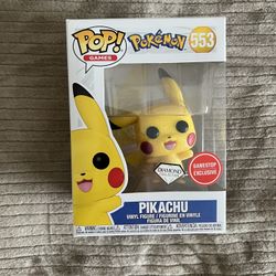 Exclusive Diamond Pikachu Pokémon Funko Pop 