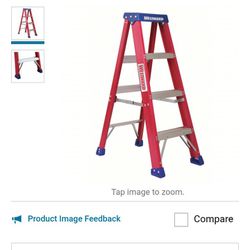 Westward 4' Fiberglass Ladder