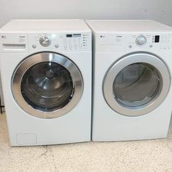 LG Washer And  Gas Dryer Set For $630