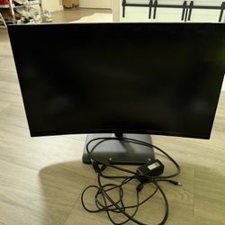 AOPEN 27” GAMERS CURVED LCD SCREEN 