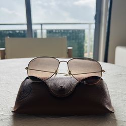 Authentic Ray-Ban RB3362 Aviator• Gold Frame