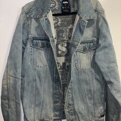 Billabong Denim Andy Warhol Collection Jacket 