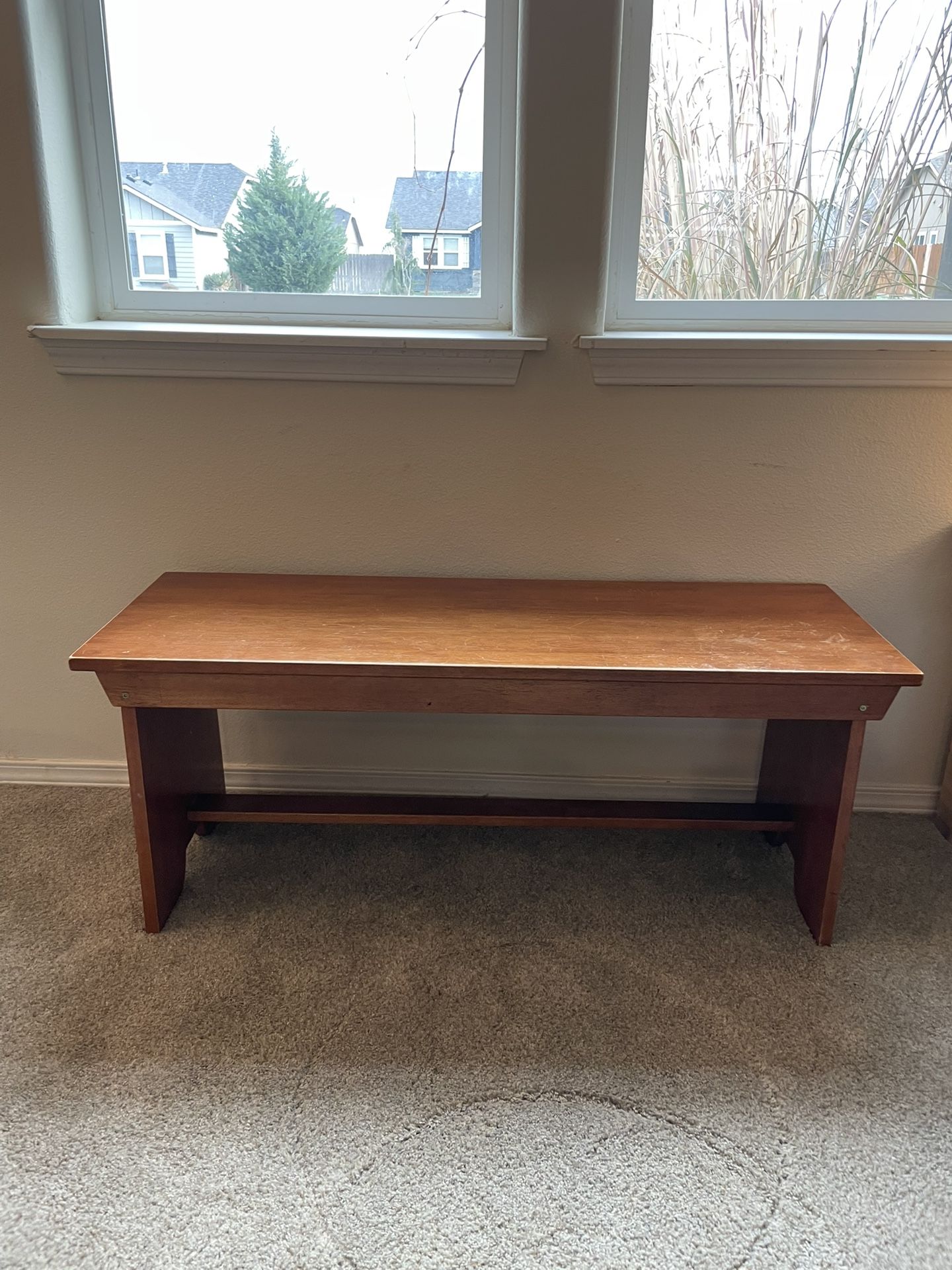 Wooden Bench