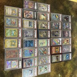 Pokemon Graded Slabs