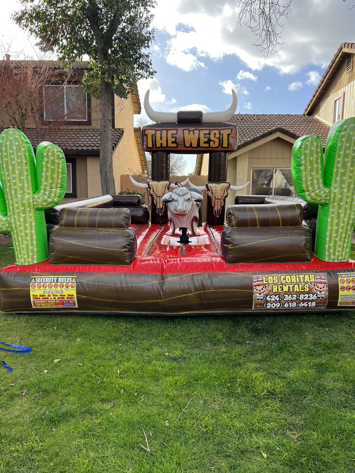 Mechanical Bull & Jump house