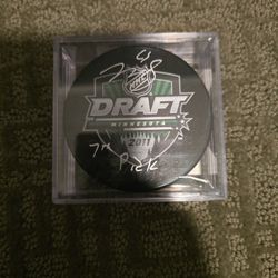 Mark Scheifele Autographed Hockey Puck