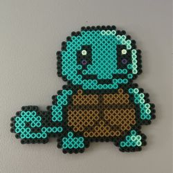 Squirrel Pixel Art 3.5 X 4 INCHES