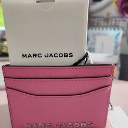 Marc Jacobs Card Wallet PINK PETAL color