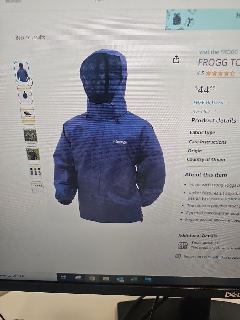 Frogg Toggswater Proof Pro Action Jacket
