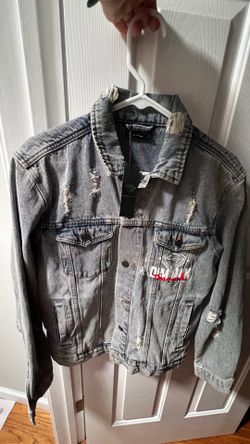NEW DIAMOND SUPPLY CO X DIM MAK - DMND X DIM DENIM JACKET size S