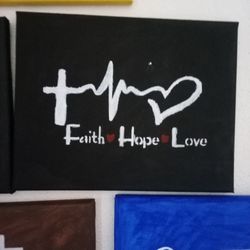 Candy Art Canvas Painting 