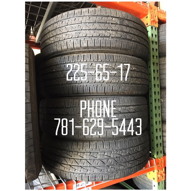 Used Tire For Sale 225/65/17 $200 All Four installed