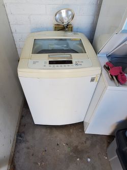 LG Smart drum top load washer machine